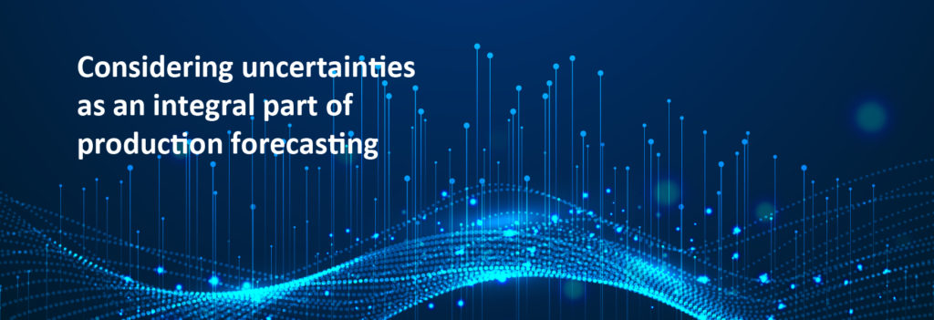 Article about considering uncertainties as an integral part of production forecasting in pForecast