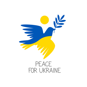 Dove of Peace in Ukrania